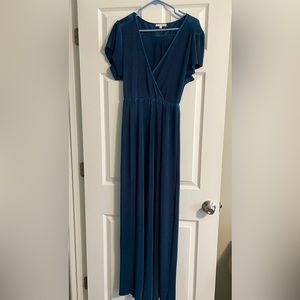 Baltic Born Athena Pleated Maxi Dress